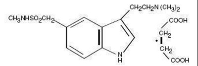 Image Description (Sumatriptan Structure)